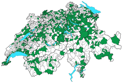 Gemeinden mit B2C-Carsharing